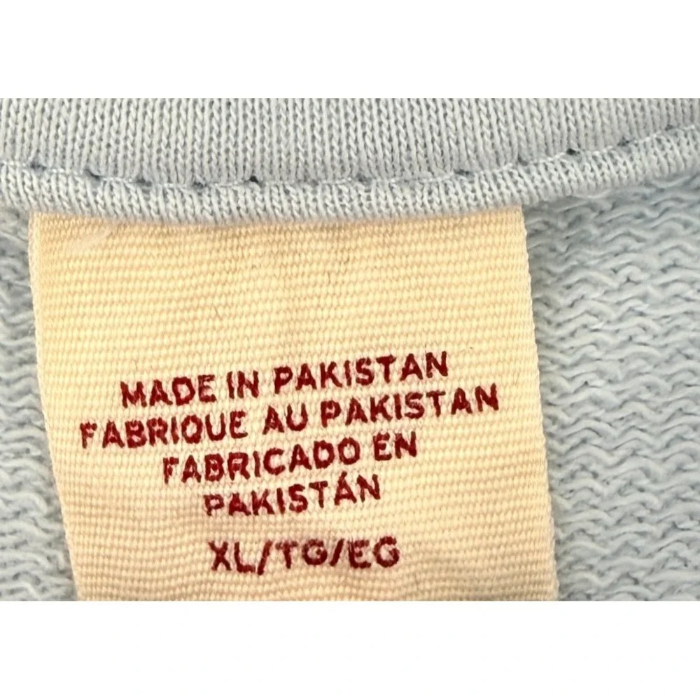 Levis Hoodie XL Graphic Logo Sweatshirt Blue Pullover‎ Mens Womens